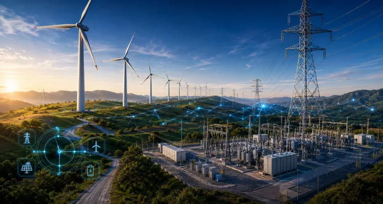 Utility-Scale Wind Farm Engineering: Complete Grid Guide