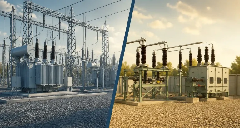 HV vs MV Substation Design: What Changes at Each Voltage Class