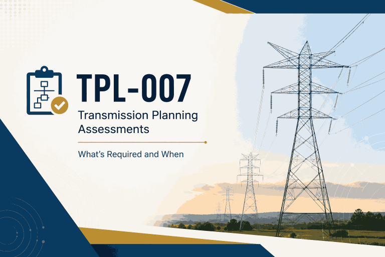 TPL-007 Transmission Planning: Requirements & Deadlines