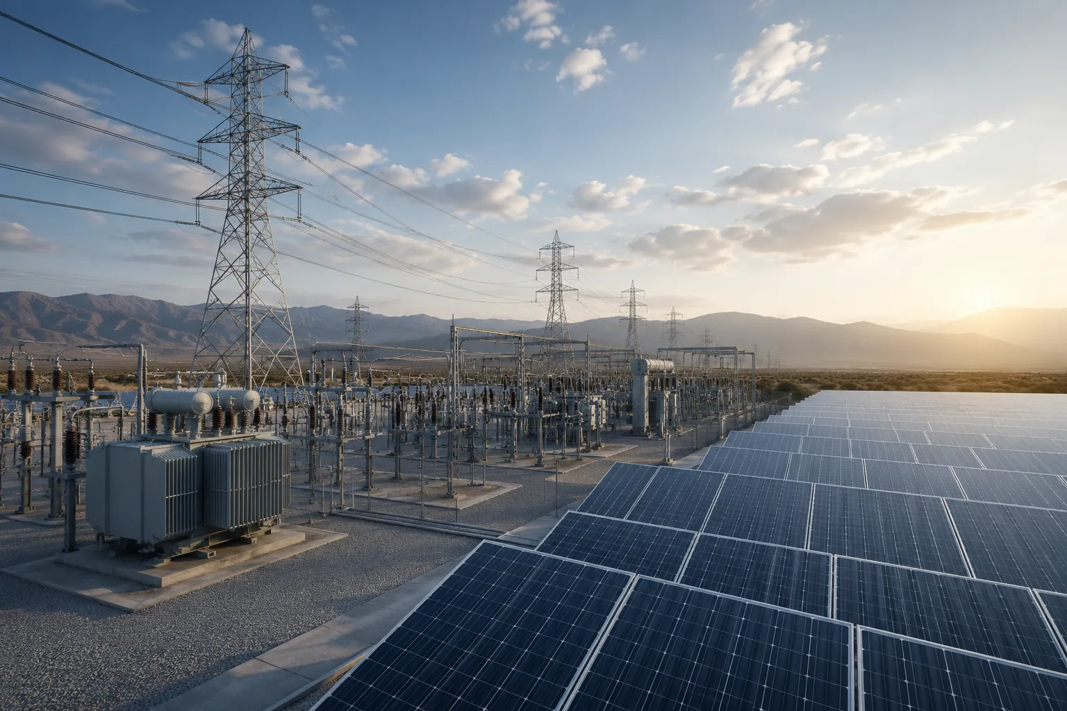 Utility-Scale Solar Interconnection Study & POI Design